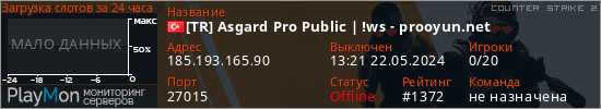 баннер для сервера cs2. [TR] Asgard Pro Public | !ws - prooyun.net