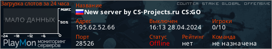 баннер для сервера csgo. New server by CS-Projects.ru CS:GO