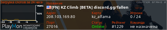 баннер для сервера cs2. [FN] KZ Climb [BETA] discord.gg/fallen