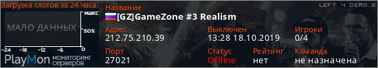 баннер для сервера l4d2. [GZ]GameZone #3 Realism
