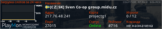баннер для сервера css. [CZ|SK] Sven Co-op group.midu.cz