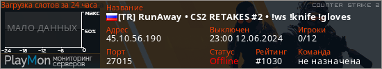 баннер для сервера cs2. [TR] RunAway | RETAKES #2 [!ws !knife !gloves] CS.Center