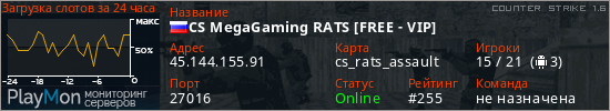 баннер для сервера cs. CS MegaGaming RATS [FREE - VIP]