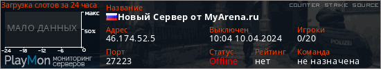 баннер для сервера css. Новый Сервер от MyArena.ru