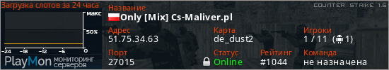 баннер для сервера cs. Only [Mix] Cs-Maliver.pl