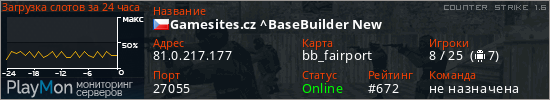 баннер для сервера cs. Gamesites.cz ^BaseBuilder New