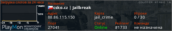баннер для сервера cs. csko.cz | Jailbreak