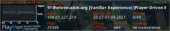 баннер для сервера minecraft. thelovecabin.org [Vanilla+ Experience] [Player-Driven Economy] [No Pay-2-Win BS] [High Stakes PVP Arena]
