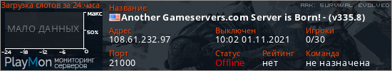 баннер для сервера ark. Another Gameservers.com Server is Born! - (v335.8)