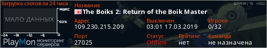 баннер для сервера garrysmod. The Boiks 2: Return of the Boik Master