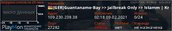 баннер для сервера css. [GER]Guantanamo-Bay >> Jailbreak Only >> !stamm | KnastBots