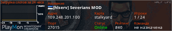 баннер для сервера hl. [hlserv] Severians MOD