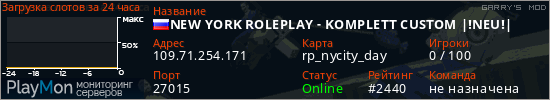 баннер для сервера garrysmod. NEW YORK ROLEPLAY - KOMPLETT CUSTOM |!NEU!|