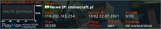 баннер для сервера minecraft. Nowe IP: iminecraft.pl