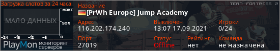 баннер для сервера tf2. [PrWh Europe] Jump Academy