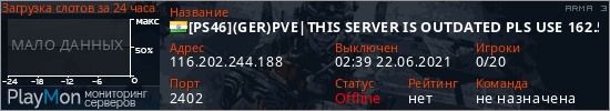 баннер для сервера arma3. [PS46](GER)PVE|THIS SERVER IS OUTDATED PLS USE 162.55.4.31!!!