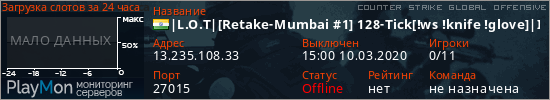 баннер для сервера csgo. |L.O.T|[Retake-Mumbai #1] 128-Tick[!ws !knife !glove]|India