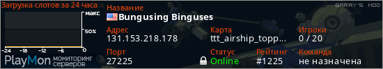 баннер для сервера garrysmod. Bungusing Binguses