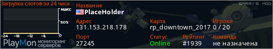 баннер для сервера garrysmod. PlaceHolder
