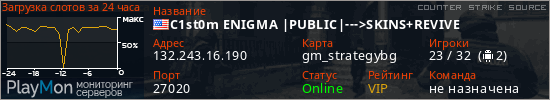 баннер для сервера css. C1st0m ENIGMA |PUBLIC|--->SKINS+REVIVE