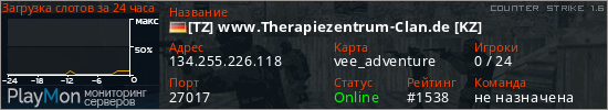 баннер для сервера cs. [TZ] www.Therapiezentrum-Clan.de [KZ]