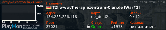 баннер для сервера cs. [TZ] www.Therapiezentrum-Clan.de [War#2]