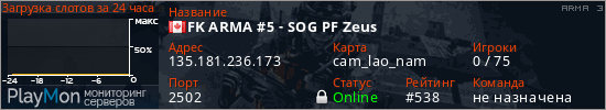 баннер для сервера arma3. FK ARMA #5 - SOG PF Zeus