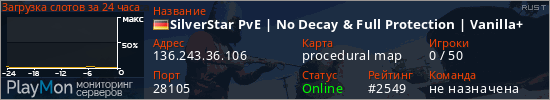 баннер для сервера rust. SilverStar PvE | No Decay & Full Protection | Vanilla+
