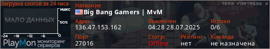баннер для сервера tf2. Big Bang Gamers | MvM