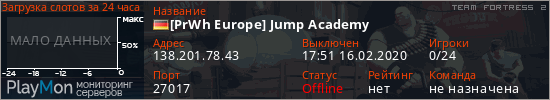 баннер для сервера tf2. [PrWh Europe] Jump Academy
