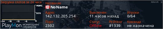 баннер для сервера arma3. NoName
