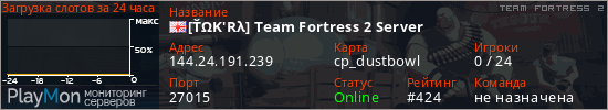 баннер для сервера tf2. [ŤΩK'Rλ] Team Fortress 2 Server