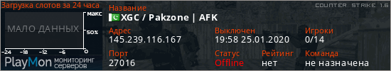 баннер для сервера cs. XGC / Pakzone | AFK