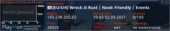 баннер для сервера rust. [EU/UK] Wreck It Rust | Noob Friendly | Events