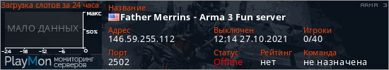 баннер для сервера arma3. Father Merrins - Arma 3 Fun server