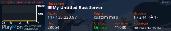 баннер для сервера rust. My Untitled Rust Server