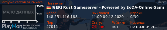 баннер для сервера rust. [GER] Rust Gameserver - Powered by EoDA-Online Gaming
