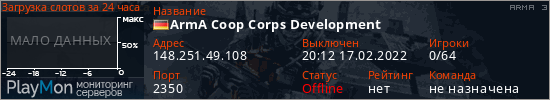 баннер для сервера arma3. ArmA Coop Corps Development