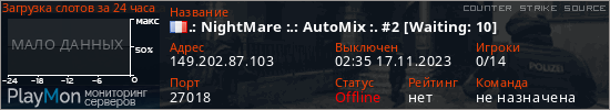 баннер для сервера css. .: NightMare :.: AutoMix :. #2 [Waiting: 10]