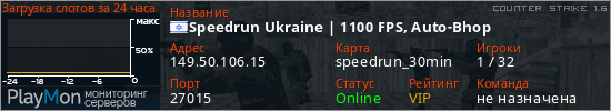 баннер для сервера cs. Speedrun Ukraine | 1100 FPS, Auto-Bhop