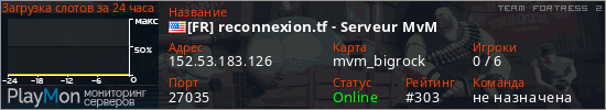 баннер для сервера tf2. [FR] reconnexion.tf - Serveur MvM