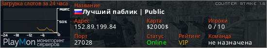 баннер для сервера cs. Лучший паблик | Public