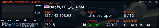 баннер для сервера garrysmod. Hagis_TTT_2_LGSM