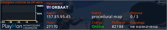 баннер для сервера rust. ORBAAT