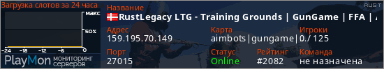 баннер для сервера rust. RustLegacy LTG - Training Grounds | GunGame | FFA | Arenas