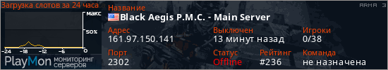 баннер для сервера arma3. Black Aegis P.M.C. - Main Server