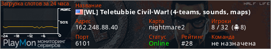 баннер для сервера hl. [WL] Teletubbie Civil-War!