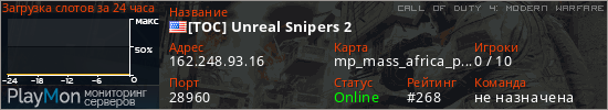 баннер для сервера cod4. [TOC] Unreal Snipers 2