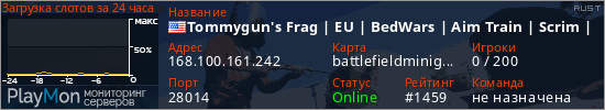 баннер для сервера rust. Tommygun's Frag | EU | BedWars | Aim Train | Scrim | Gun Game