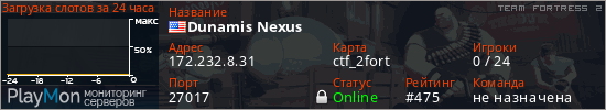 баннер для сервера tf2. Dunamis Nexus